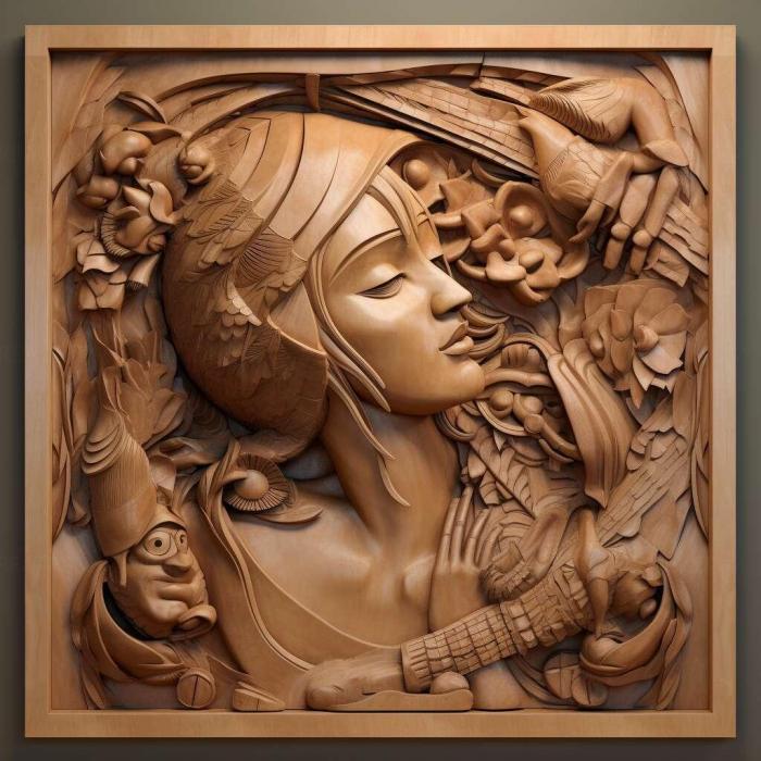 نموذج ثلاثي الأبعاد لآلة CNC 3D Art 